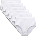 Fruit of the Loom Women's Tag Free Cotton Brief Panties (Regular & Plus Size) Apparel & Accessories > Clothing > Underwear & Socks > Underwear Fruit of the Loom Brief - 6 Pack - White Brief 8
