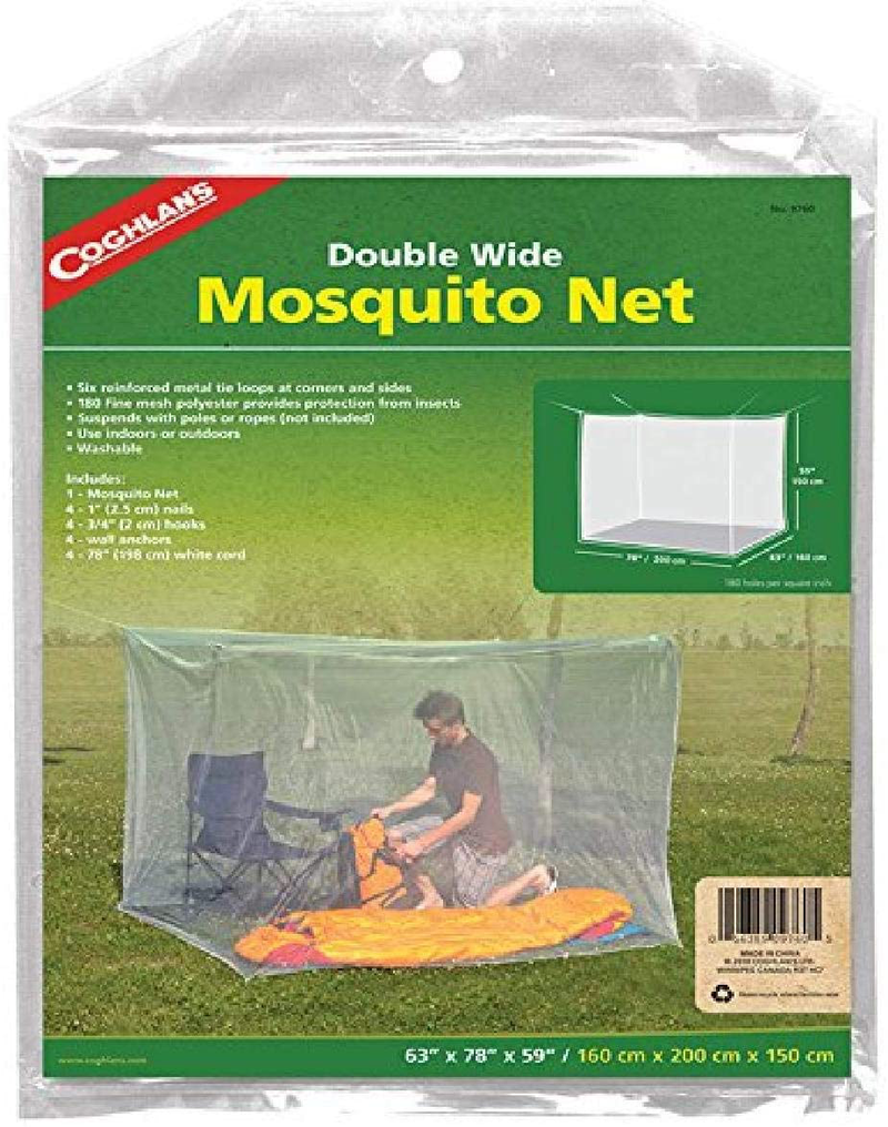 Coghlan'S Rectangular Mosquito Net Sporting Goods > Outdoor Recreation > Camping & Hiking > Mosquito Nets & Insect Screens Coghlan's Double 180  