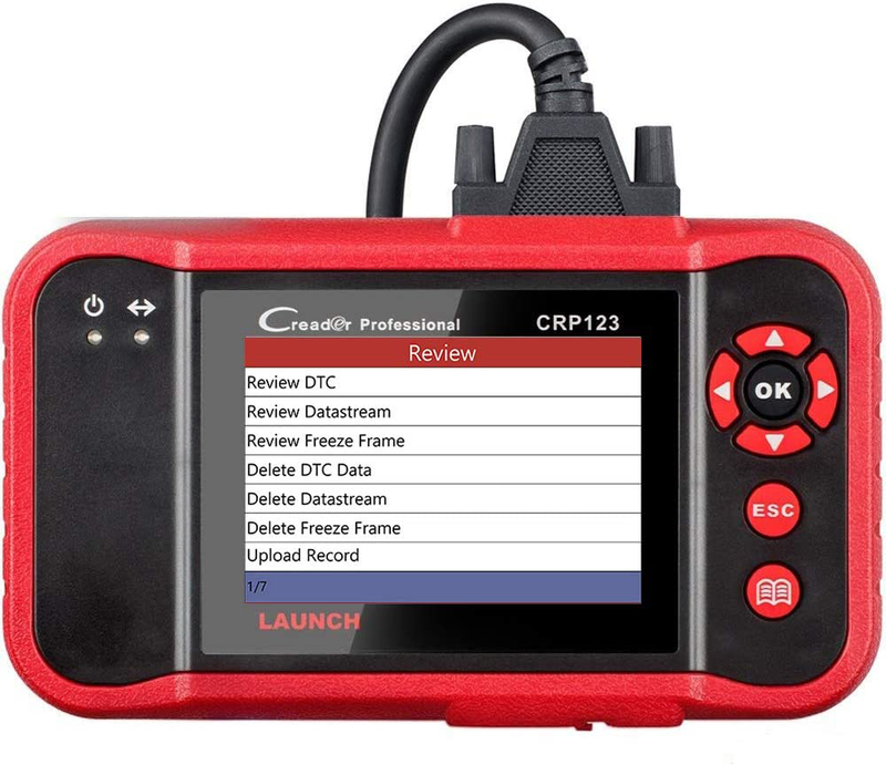 LAUNCH CRP123 OBD2 Scanner Engine/ABS/SRS/Transmission Car Diagnostic Tool, ABS Code Reader, SRS Scan Tool, Lifetime Free Update Scan Tool