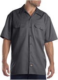 Dickies Men's Short-Sleeve Work Shirt Apparel & Accessories > Costumes & Accessories > Costumes Dickies Charcoal X-Large 