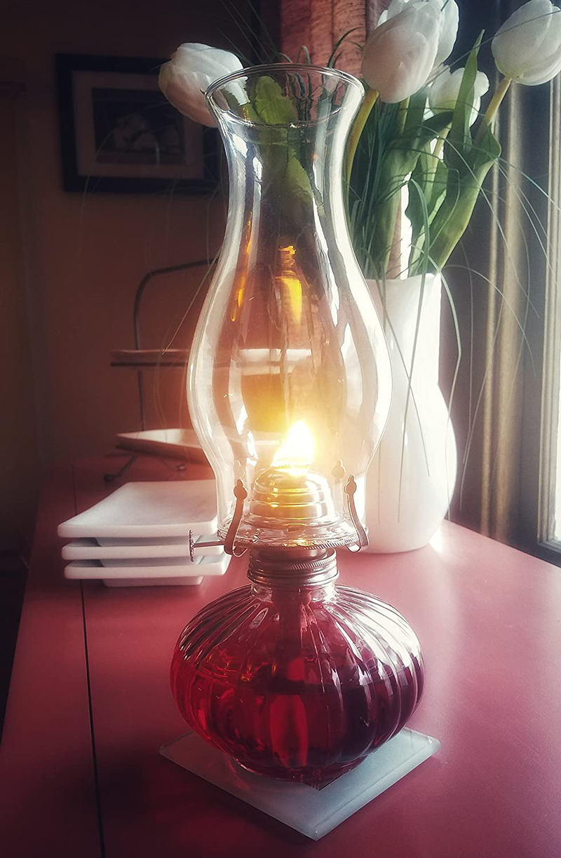 Lamplight 60012 Ultra-Pure Lamp Oil, 32-Ounce, Red Home & Garden > Lighting Accessories > Oil Lamp Fuel Lamplight   
