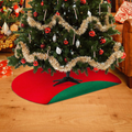 RUODON Christmas Tree Mat Waterproof Tree Stand Mat Christmas Tree Floor Protector Absorbent Tree Stand Tray Mat for Floor Protection Christmas Holiday Home Supply, 28 Inches (Red and Green Whirlpool) Home & Garden > Decor > Seasonal & Holiday Decorations > Christmas Tree Stands RUODON Red and Green 28 inches 