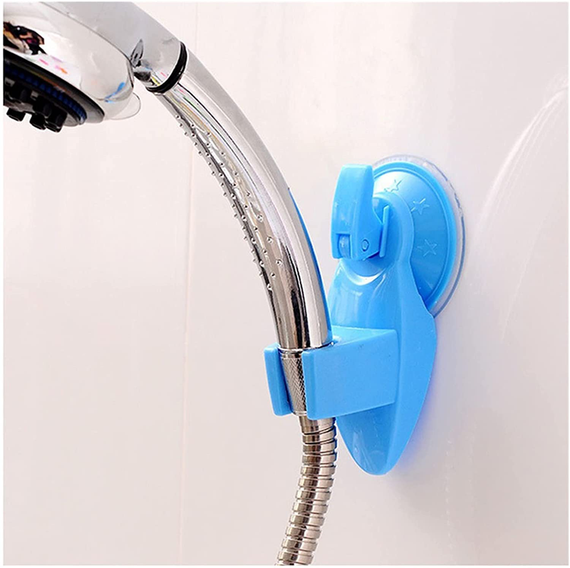 JUSTBINGFENG Bathroom Trays 1Pcs Shower Sprinkler Holder Portable Shower Head Shelf Plastic Vacuum Suction Type Holder Bathroom Accessories Bathroom Accessories (Color : Rose Red) Sporting Goods > Outdoor Recreation > Camping & Hiking > Portable Toilets & Showers JUSTBINGFENG   