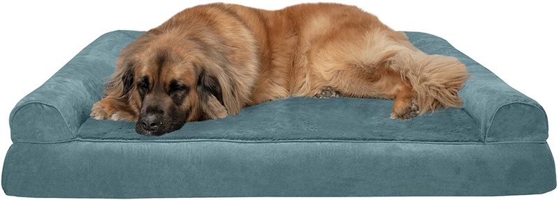 Furhaven Orthopedic Dog Beds for Small, Medium, and Large Dogs, CertiPUR-US Certified Foam Dog Bed Animals & Pet Supplies > Pet Supplies > Dog Supplies > Dog Beds Furhaven Plush & Suede Deep Pool Full Support Orthopedic Foam Jumbo Plus (Pack of 1)