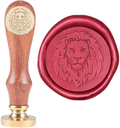 CRASPIRE Wax Seal Stamp Lion Head Sealing Wax Stamps Retro Wood Stamp Wax Seal 25mm Removable Brass Seal Wood Handle for Envelopes Invitations Wedding Embellishment Bottle Decoration Gift Packing Home & Garden > Decor > Seasonal & Holiday Decorations& Garden > Decor > Seasonal & Holiday Decorations CRASPIRE Lion Head  
