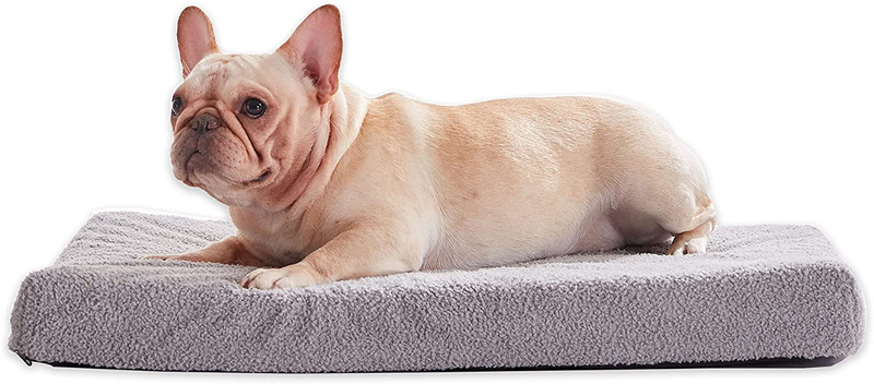 PETABBY Memory Foam Orthopedic Dog Bed Large, Waterproof Dog Bed Mattress with Removale Washable Cover and Waterproof Liner for Medium Large Dog