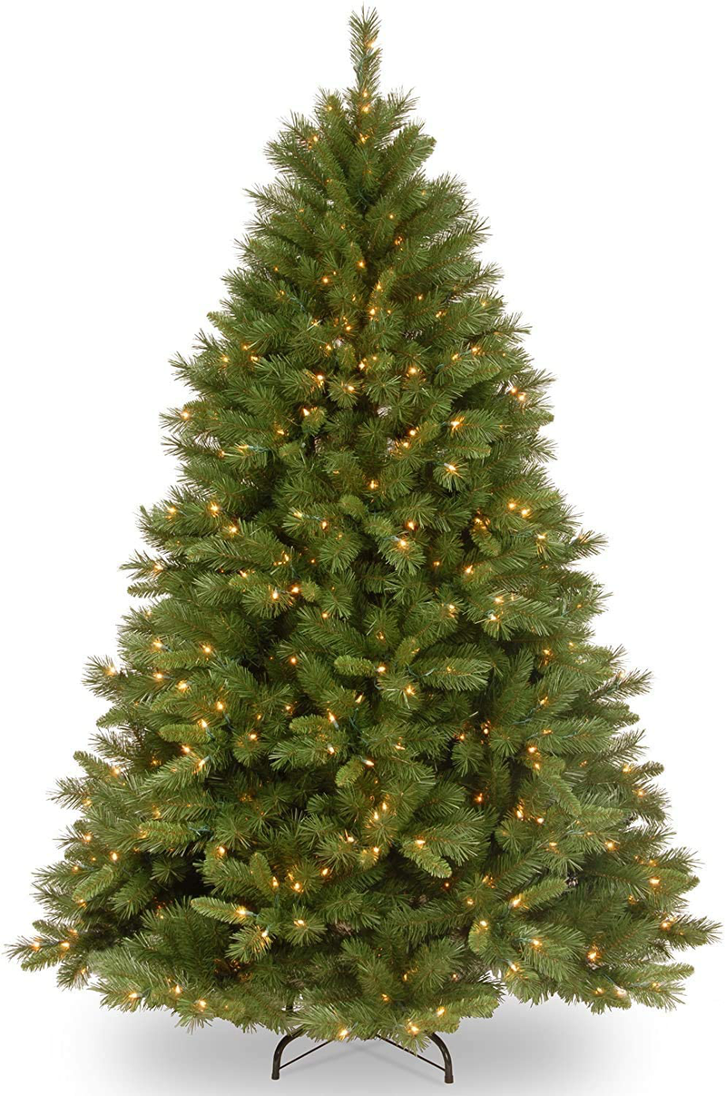 National Tree Company Pre-lit Artificial Christmas Tree | Includes Pre-strung White Lights and Stand | Winchester Pine - 7.5 ft Home & Garden > Decor > Seasonal & Holiday Decorations > Christmas Tree Stands National Tree Company Default Title  