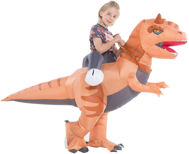 Hsctek Inflatable Ride on Dinosaur Costume for Kids Boys Girls Apparel & Accessories > Costumes & Accessories > Costumes HSCTEK   