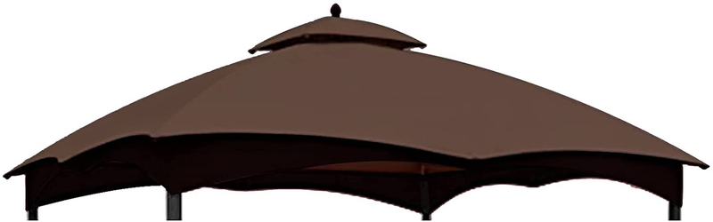 CoastShade Patio 10X12 Replacement Canopy Roof for Lowe's Allen Roth 10X12 Gazebo Backyard Double Top Gazebo