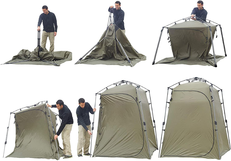 Lightspeed Outdoors Xtra Wide Quick Set up Privacy Tent, Toilet, Camp Shower, Portable Changing Room Sporting Goods > Outdoor Recreation > Camping & Hiking > Portable Toilets & Showers Lightspeed Outdoors   