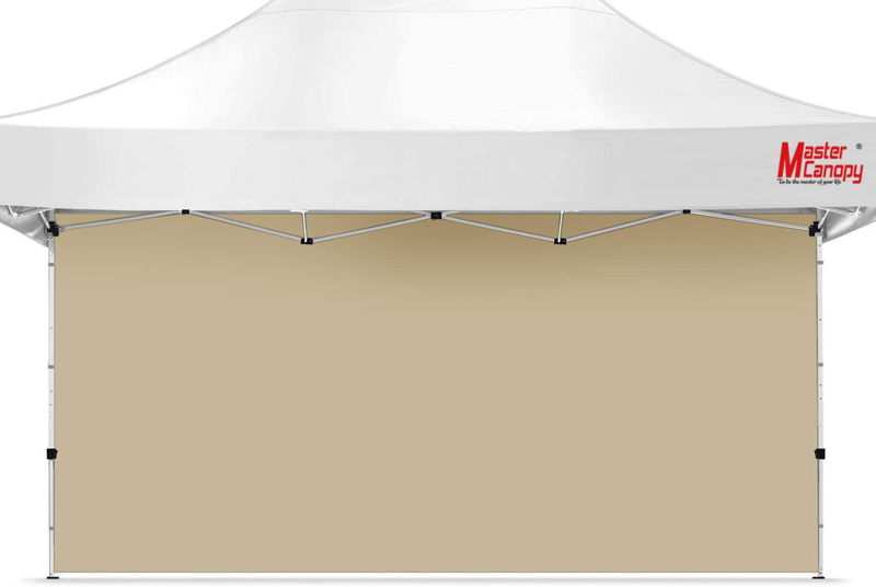 MASTERCANOPY Instant Canopy Tent Sidewall for 10x10 Pop Up Canopy, 1 Piece, White Home & Garden > Lawn & Garden > Outdoor Living > Outdoor Structures > Canopies & Gazebos MASTERCANOPY Beige 10x20 