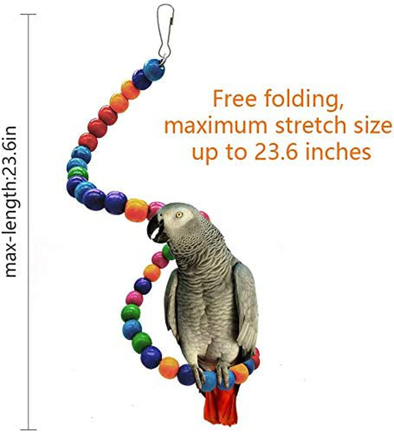 SSRIVER Bird Toys Bird Swing Parrot Bed Ladder Budgie Hammock Macaws Bite Parakeets Bell Lovebirds Rattan Conures Perch Finches Toys Pendant 6 Pcs Animals & Pet Supplies > Pet Supplies > Bird Supplies > Bird Toys SSRIVER   
