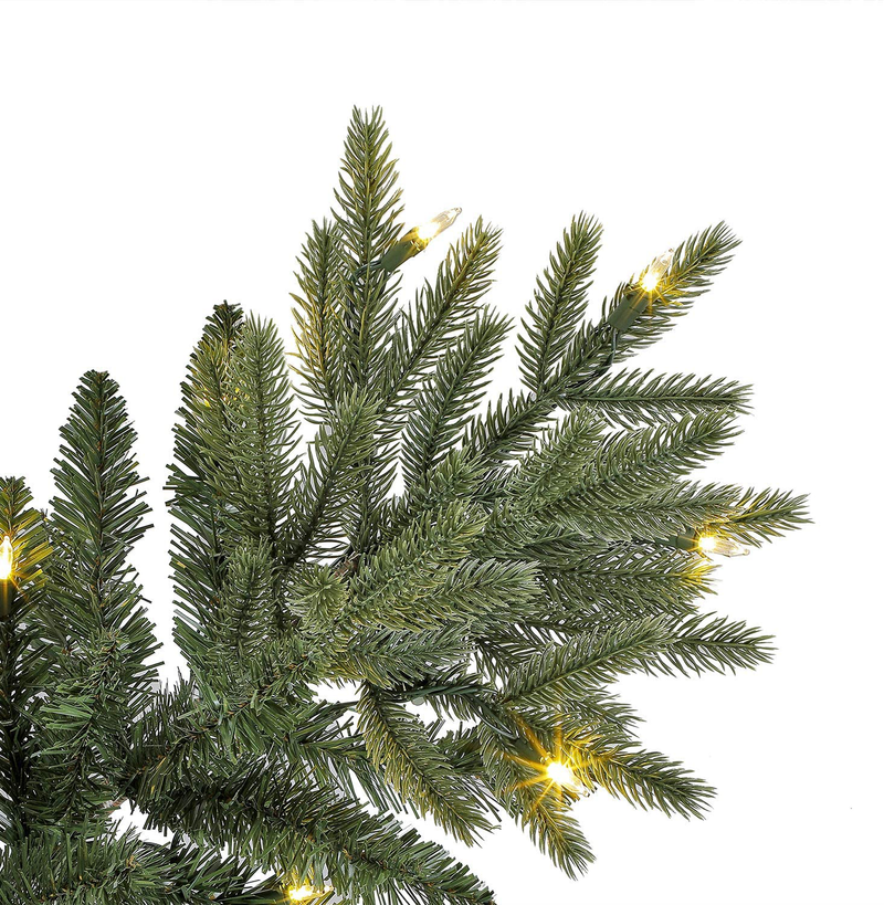 Evergreen Classics 7.5 ft Pre-Lit Frasier Fir Quick Set Artificial Christmas Tree, Remote-Controlled Color-Changing LED Lights Home & Garden > Decor > Seasonal & Holiday Decorations > Christmas Tree Stands Polygroup   