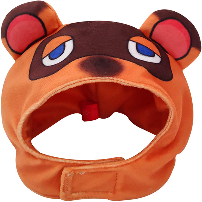 Tom Nook Costume for Cat Clothes Cat Dress up Small Dog Costume Clothes Pet Halloween Cosplay(Not Hat)