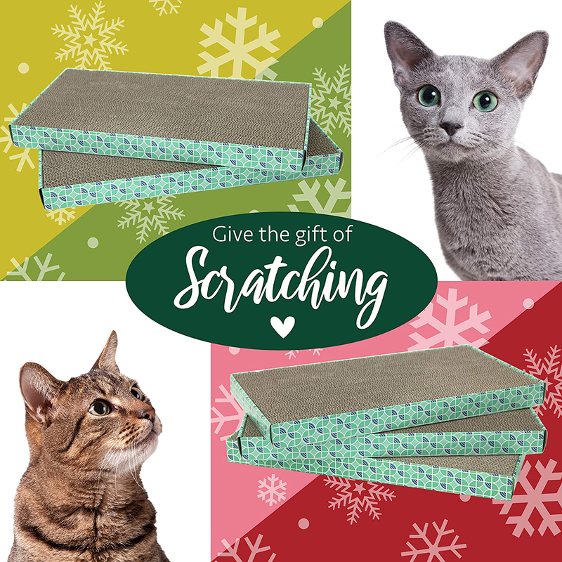 Kitty City XL Wide Corrugate Cat Scratchers 3 Pieces, Cat Scratching, Cat Scratch Pad Animals & Pet Supplies > Pet Supplies > Cat Supplies > Cat Beds SportPet Designs   