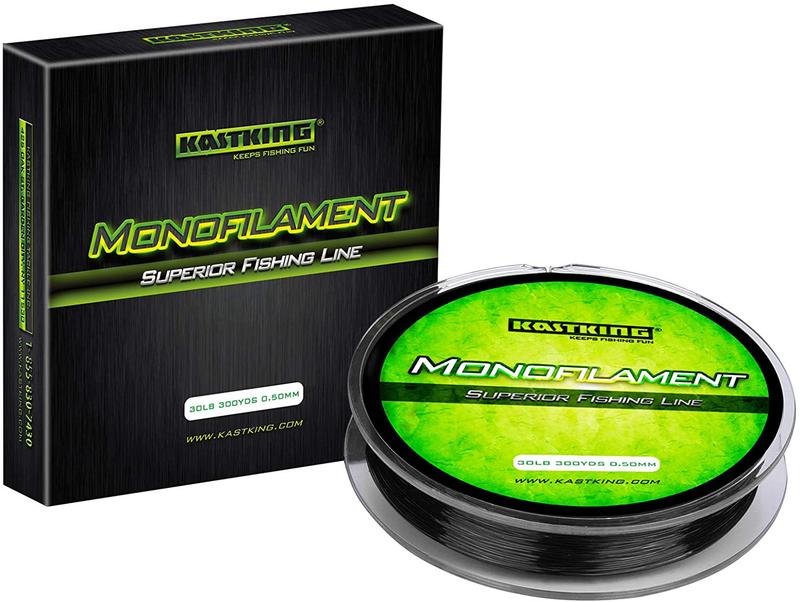 KastKing World's Premium Monofilament Fishing Line - Paralleled Roll Track - Strong and Abrasion Resistant Mono Line - Superior Nylon Material Fishing Line - 2015 ICAST Award Winning Manufacturer Sporting Goods > Outdoor Recreation > Fishing > Fishing Lines & Leaders KastKing Black Mamba 300Yds/17LB 
