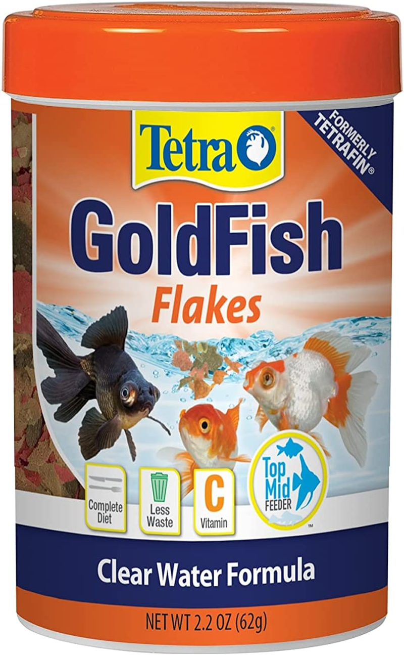 Tetra Goldfish Flakes - Balanced Diet Fish Food Animals & Pet Supplies > Pet Supplies > Fish Supplies > Fish Food Tetra 2.2 Ounce (Pack of 1)  