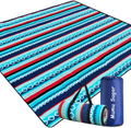 Mumu Sugar Outdoor Picnic Blanket,Extra Large Picnic Blanket 80"x80" with 3 Layers Material,Waterproof Foldable Picnic Outdoor Blanket Picnic Mat for Camping Beach Park Family Concerts Fireworks Home & Garden > Lawn & Garden > Outdoor Living > Outdoor Blankets > Picnic Blankets Mumu Sugar Green  