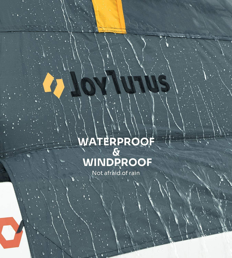 Joytutus Pickup Truck Tent, Waterproof Pu2000Mm Double Layer for 2 Person, Portable Truck Bed Tent, 5.5'-6' Camping Preferred