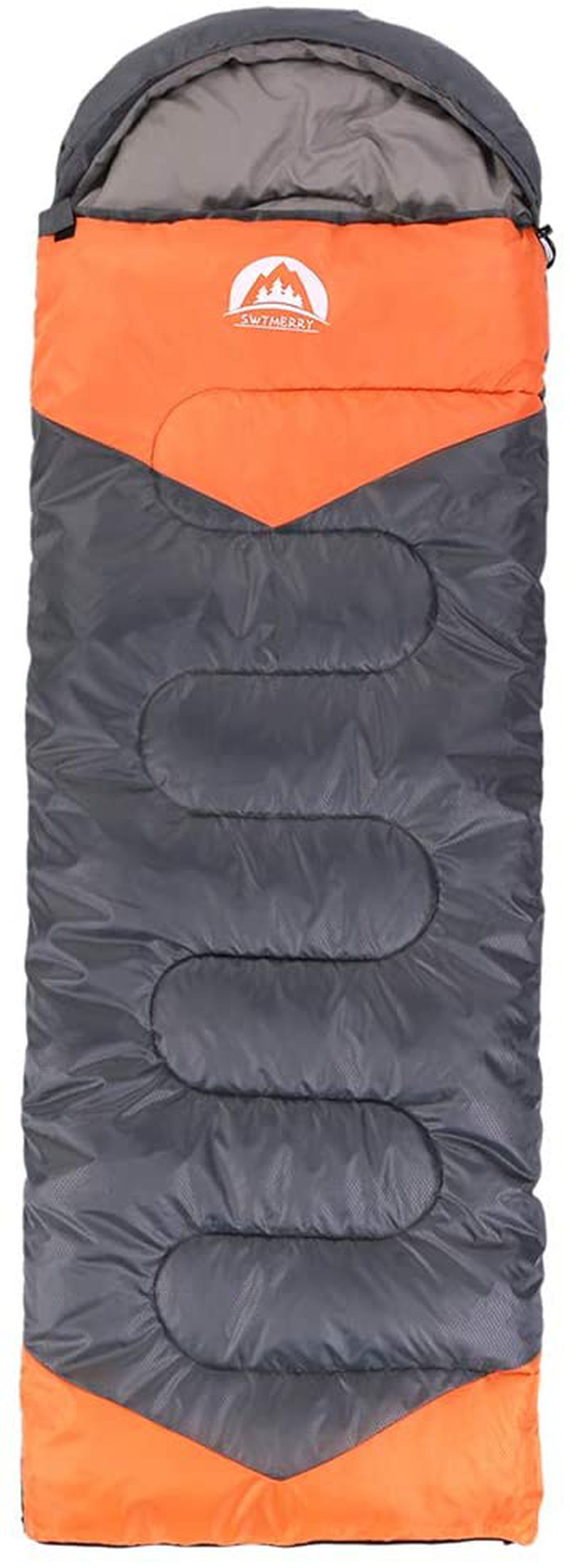 Sleeping Bag 3 Seasons (Summer, Spring, Fall) Warm & Cool Weather - Lightweight,Waterproof Indoor & Outdoor Use for Kids, Teens & Adults for Hiking and Camping Sporting Goods > Outdoor Recreation > Camping & Hiking > Sleeping Bags SWTMERRY   
