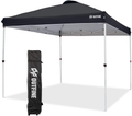 OUTFINE Pop-up Canopy 10x10 Patio Tent Instant Gazebo Canopy with Wheeled Bag,Canopy Sandbags x4,Tent Stakesx8 (Blue, 1010FT) Home & Garden > Lawn & Garden > Outdoor Living > Outdoor Structures > Canopies & Gazebos OUTFINE Black 10*10FT 