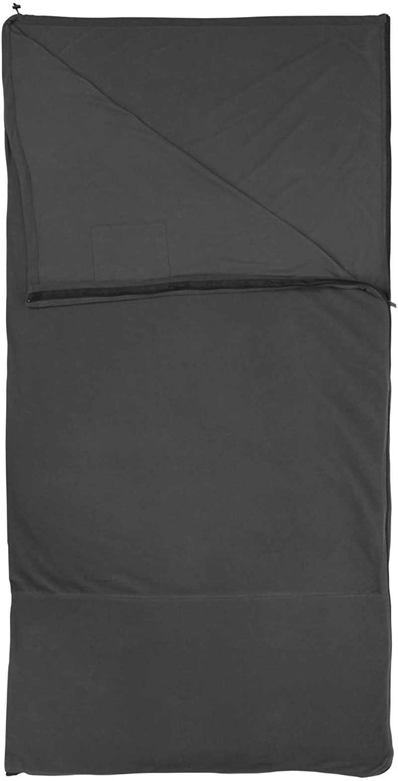 TETON Sports Polara 3-In-1 Sleeping Bag; Great for All Season Camping, Fishing, and Hunting; Versatile Outdoor Sleeping Bag; Lightweight, Washable Inner Fleece Lining; Compression Sack Included , Blue, 82" X 36" Sporting Goods > Outdoor Recreation > Camping & Hiking > Sleeping Bags TETON Sports   