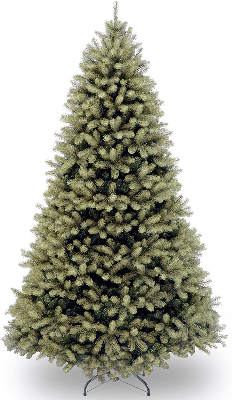 National Tree Company 'Feel Real' Pre-lit Artificial Christmas Tree | Includes Pre-strung Multi-Color Lights and Stand | Downswept Douglas Fir - 4.5 ft Home & Garden > Decor > Seasonal & Holiday Decorations > Christmas Tree Stands National Tree Company 7 ft  