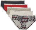 Tommy Hilfiger Women's Classic Cotton Thong, 5 Pack Apparel & Accessories > Clothing > Underwear & Socks > Bras Tommy Hilfiger Fill Out Stripe Navy Blazer Medium 