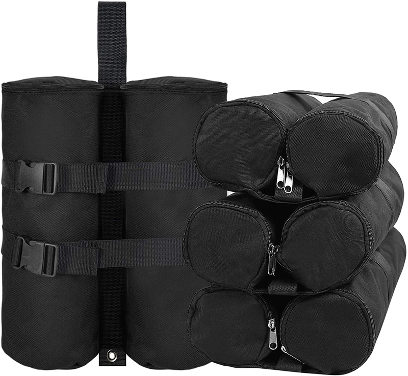 Plus Size Canopy Weight Bags(240 lbs) for Pop up Canopy Tent, 1680D Heavy Duty Leg Canopy Weights Sand Bags for Instant Outdoor Sun Shelter Canopy/Patio Umbrella, Set of 4 Home & Garden > Lawn & Garden > Outdoor Living > Outdoor Structures > Canopies & Gazebos Jorohiker 140lbs  