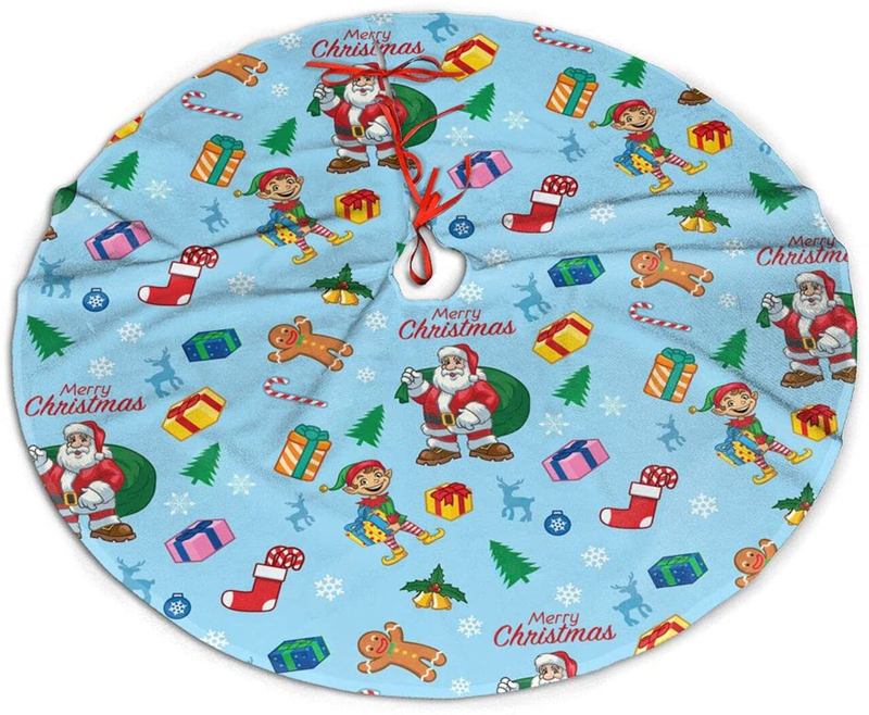 Christmas Sloth Christmas Tree Skirt for Christmas Decorations for Xmas Party and Holiday Decorations - 36"