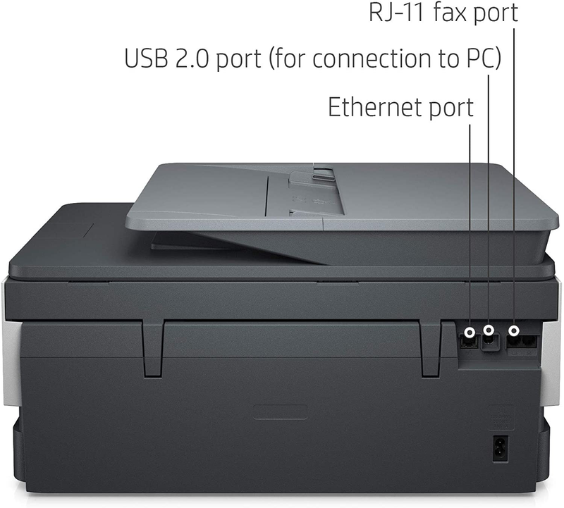 HP Officejet Pro 8025E All-in-One Wireless Color Printer, with Bonus 6 Months Free Instant Ink Thru (1K7K3A)