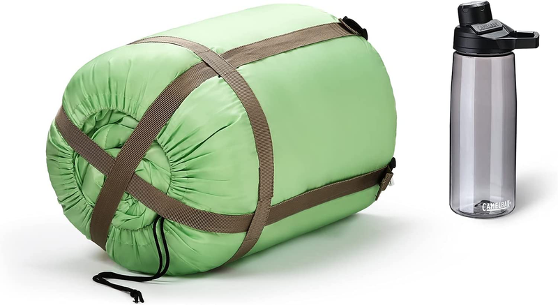 Sleeping Bags for Adults, Teens & Kids - Use for 3-4 Seasons, Warm & Cold Weather - Lightweight, Portable, Waterproof, Use for Backpacking, Hiking and Camping Sporting Goods > Outdoor Recreation > Camping & Hiking > Sleeping Bags Luffield Grass Green/Left Zip Single 