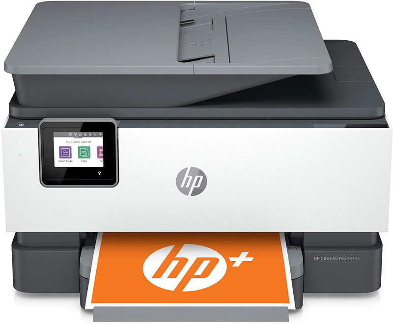 HP Officejet Pro 9015E All-in-One Wireless Color Printer, with Bonus 6 Months Free Instant Ink Thru (1G5L3A) Electronics > Print, Copy, Scan & Fax > Printers, Copiers & Fax Machines HP 9015e - Standard  