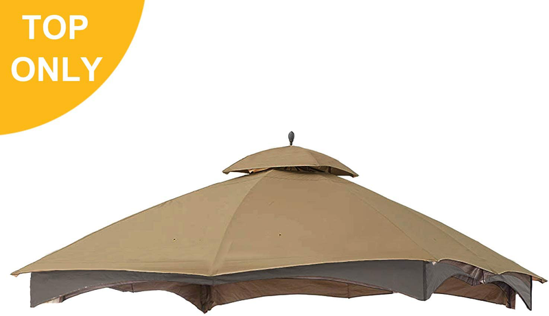 MASTERCANOPY Gazebo Replacement Top for Model L-GZ933PST (Brown)