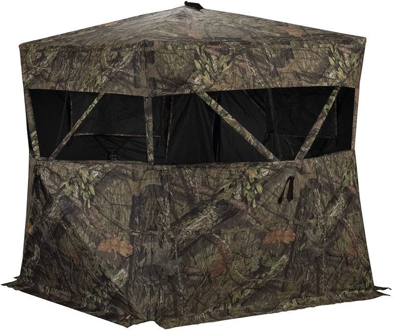 Rhino Blinds R150 3 Person Hunting Ground Blind  Rhino Blinds Mossy Oak Breakup Country  
