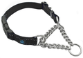 Max and Neo Stainless Steel Chain Martingale Collar - We Donate a Collar to a Dog Rescue for Every Collar Sold Animals & Pet Supplies > Pet Supplies > Dog Supplies Max and Neo BLACK MEDIUM-LARGE 