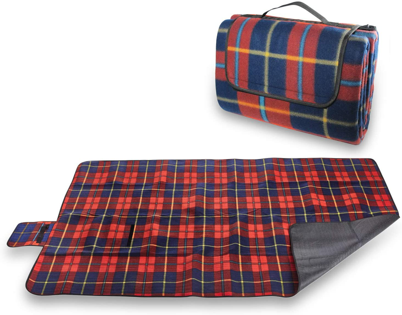 Pratico Outdoors Large Picnic and Outdoor Blanket, 60 x 80 inch, Red Home & Garden > Lawn & Garden > Outdoor Living > Outdoor Blankets > Picnic Blankets Pratico Outdoors Handwash - Red 60 X 80 Inches  