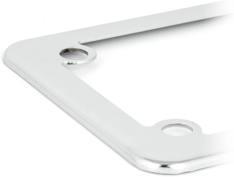 Grand General 60391 Chrome Plain Motorcycle License Plate Frame