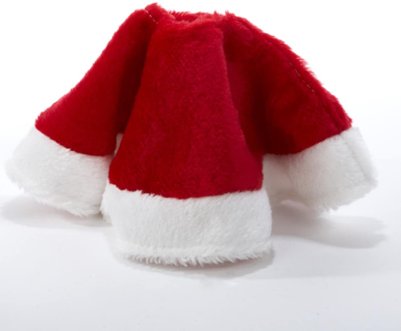 Kurt Adler 15" Red and White Plush Mini Christmas Tree Skirt Home & Garden > Decor > Seasonal & Holiday Decorations > Christmas Tree Skirts Kurt Adler   