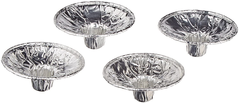 OHR Extra Heavy Disposable Aluminium Foil Candle Holder, Drip Cup Bobeches - Pack of 50 Home & Garden > Decor > Home Fragrance Accessories > Candle Holders OHR CANDLES   