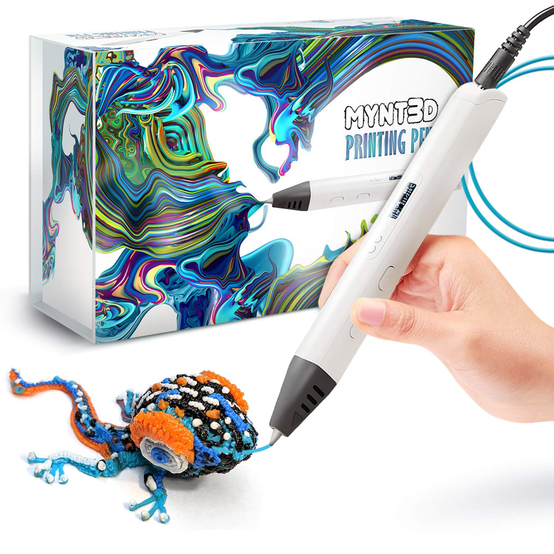 MYNT3D Professional Printing 3D Pen with OLED Display Electronics > Print, Copy, Scan & Fax > 3D Printer Accessories MYNT3D Default Title  