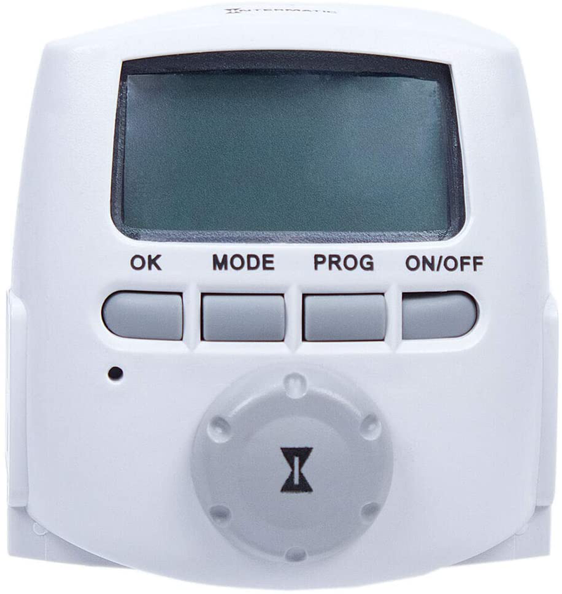 Intermatic DT620 Heavy Duty Indoor Digital Plug-in Timer, White Home & Garden > Lighting Accessories > Lighting Timers Intermatic Default Title  