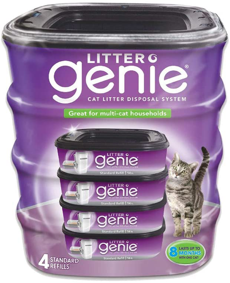 Litter Genie Refill (4 Pack) Animals & Pet Supplies > Pet Supplies > Cat Supplies > Cat Litter Litter Genie 4 Pack Refill  