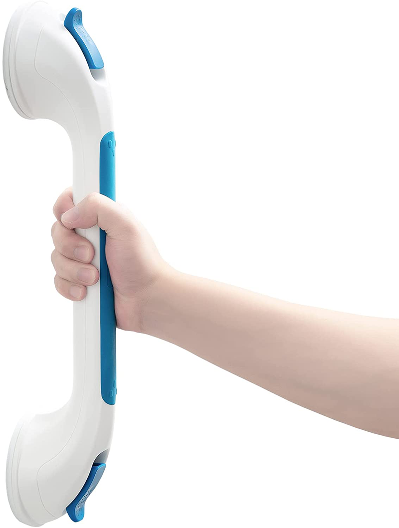 TAILI Suction Shower Grab Bar Bathroom Balance Handle Strong Hold Safety Grip Grab Bar for Handicap, Elderly, Senior, Injury, Assist Bath Hand Rail Support Holds up to 240LBS No Drilling Sporting Goods > Outdoor Recreation > Camping & Hiking > Portable Toilets & Showers TAILI Extended  