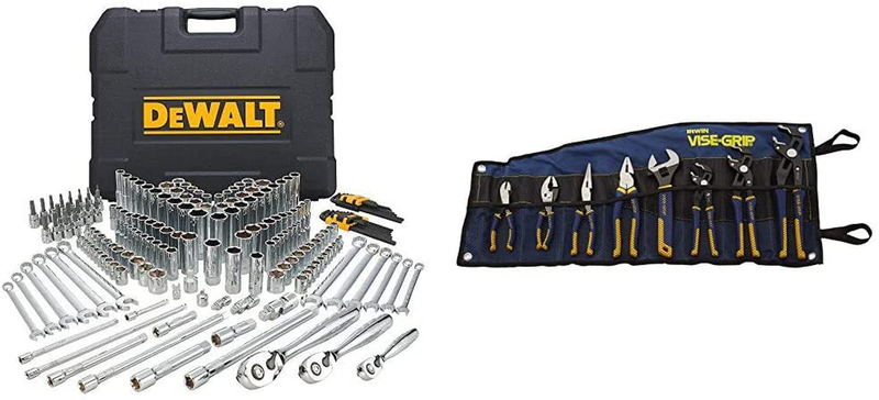 DEWALT Mechanics Tools Kit and Socket Set, 204-Piece (DWMT72165)