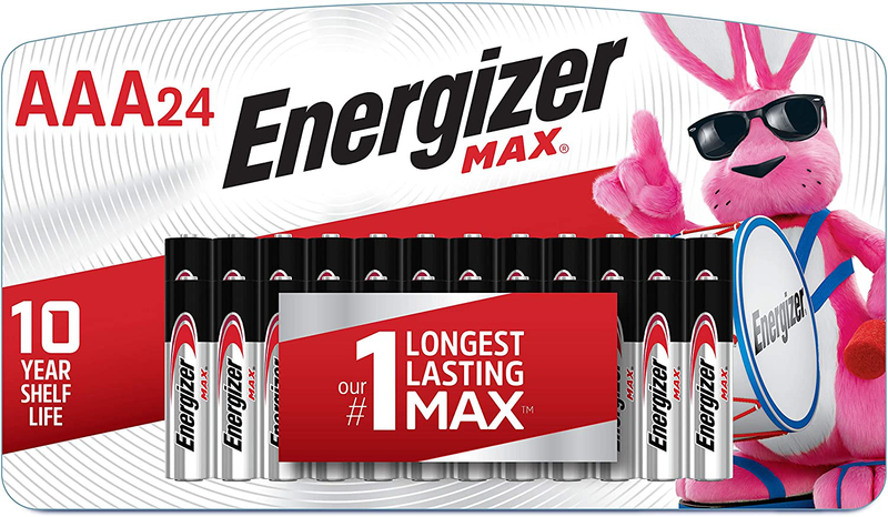Energizer AAA Batteries (24 Count), Triple A Max Alkaline Battery Electronics > Electronics Accessories > Power > Batteries Energizer 24 Count  