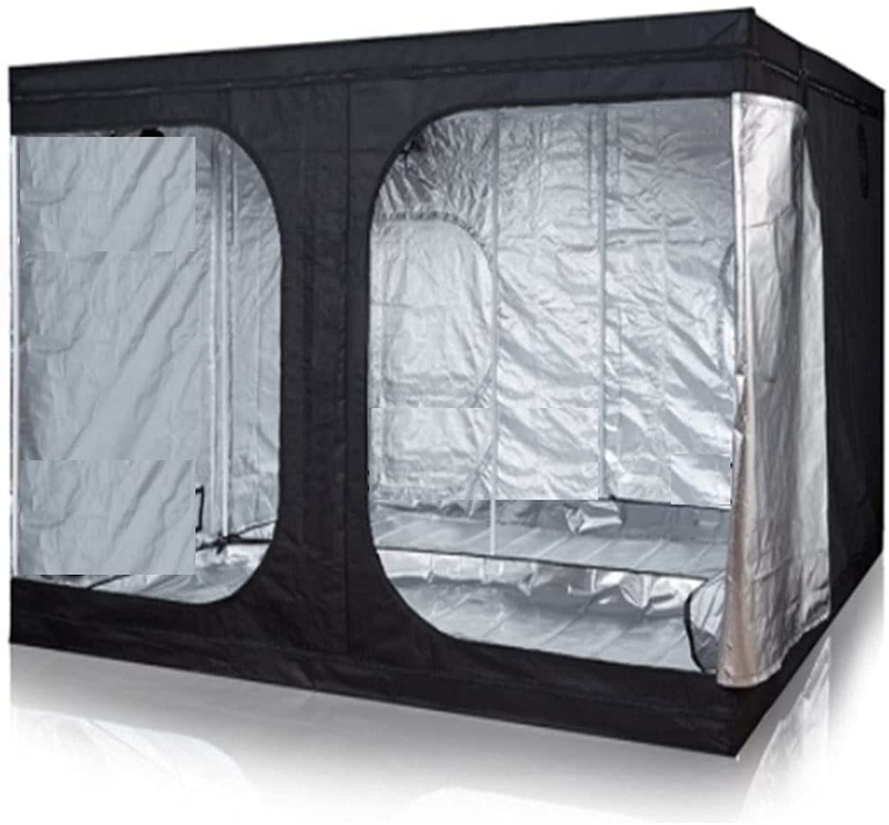 Oops 96X48X80 Inch Complete Automatic Planting System,Diy Ventilation Temperature Control System,Triangle Full-Spectrum LED Design,None-Noise Fan,Indoor Grow Tent,Black,240S Sporting Goods > Outdoor Recreation > Camping & Hiking > Tent Accessories oops   
