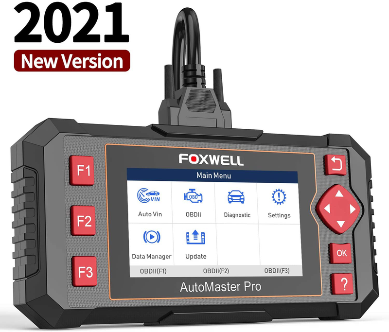 FOXWELL Car Scanner NT604 Elite OBD2 Scanner ABS SRS Transmission, Check Engine Code Reader,Diagnostic Scan Tool with SRS Airbag Scanner,Car Diagnostic Scanner for Cars  FOXWELL Default Title  