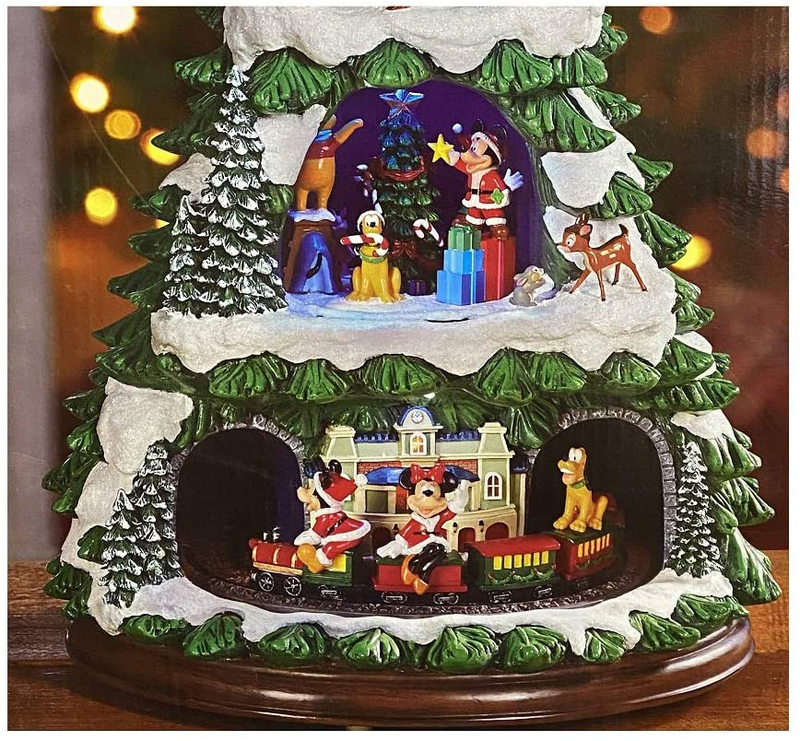 Disney Animated Christmas Tree 17" Inch with 8 Holiday Songs Home & Garden > Decor > Seasonal & Holiday Decorations& Garden > Decor > Seasonal & Holiday Decorations Dis   