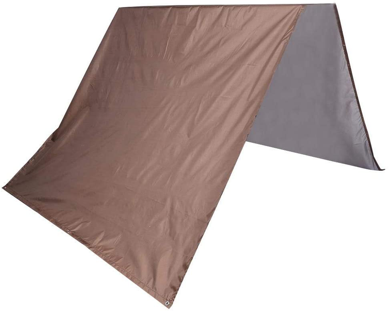 Fdit Outdoor Swing 3 Colors Choices Canopy Kids Playground Roof Heavy Duty Swing Set Canopy Waterproof Cover Replacement Tarp Sunshade(1#)